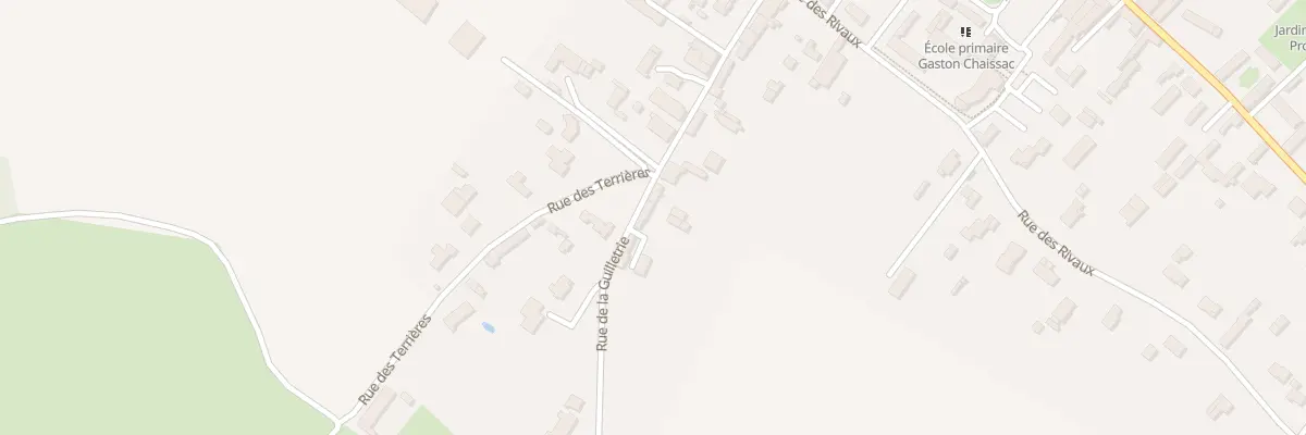 Plan du 23 Rue de la guilletrie à Vix