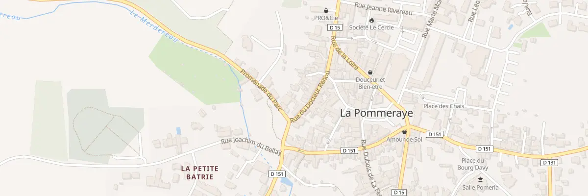 Plan du 30 Rue du Doc Renou à Mauges-sur-Loire