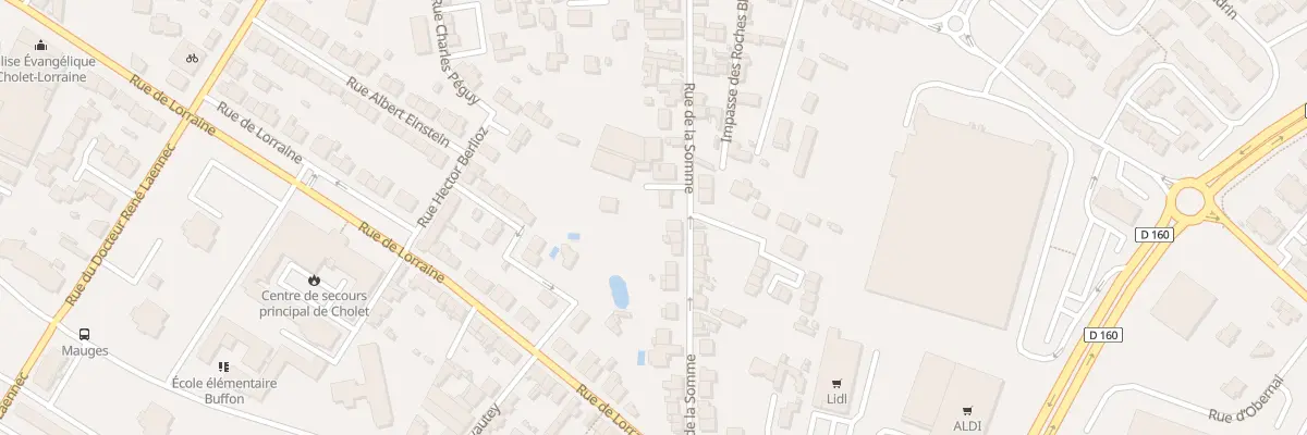 Plan du 33 Rue de la Somme à Cholet
