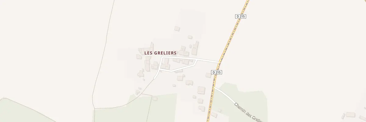 Plan du 1 Rue des Greliers à La Vallée