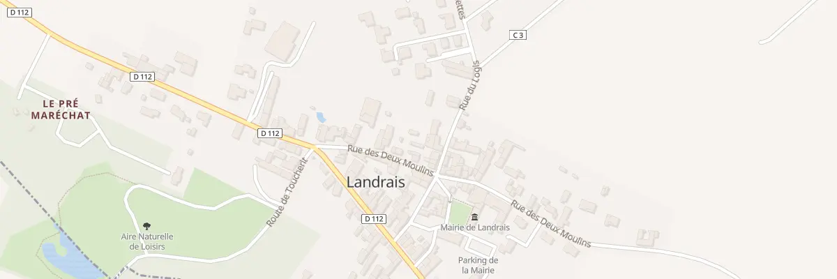 Plan du 7 Rue du Logis à Landrais