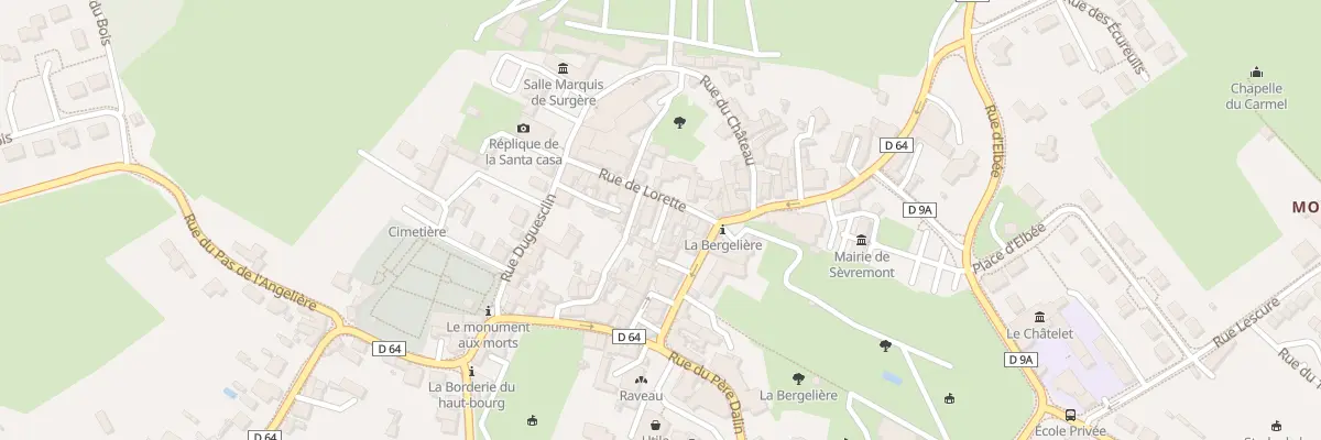 Plan du 7 Rue de lorette à Sèvremont