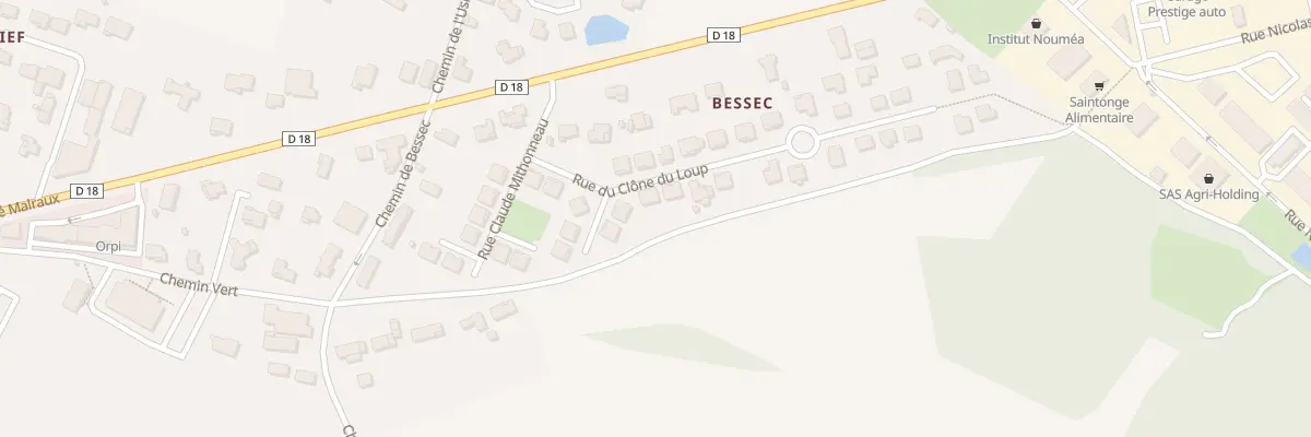 Plan du 5 Rue du Clone du Loup à Pont-l’Abbé-d’Arnoult