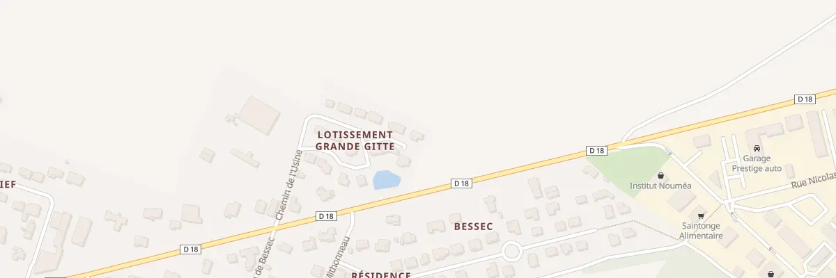 Plan du 4 Che de l’Usine à Pont-l’Abbé-d’Arnoult