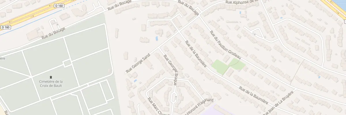 Plan du 7 Rue Georges Braque à Cholet