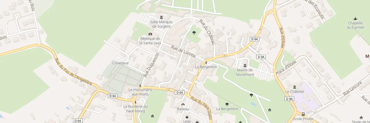 Plan du 5A Rue de lorette à Sèvremont