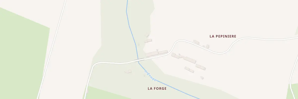 Plan du 5 Le Logis de la Grde Forge à Chailland