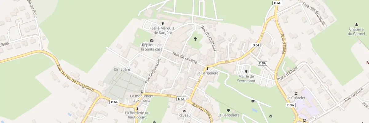 Plan du 9 Rue de lorette à Sèvremont