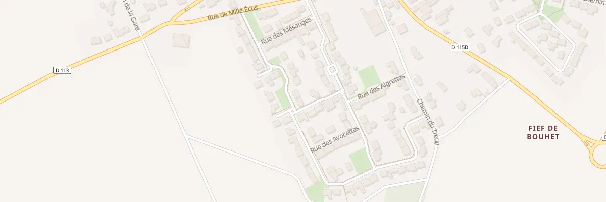 Plan du 12 Rue des Hirondelles au Gué-d’Alleré