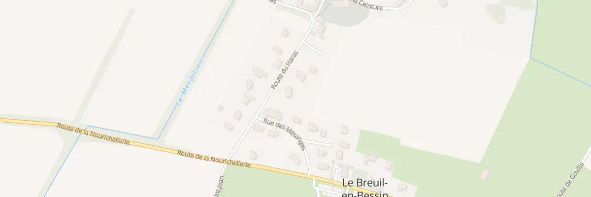 Plan du 146 Rte du Haras au Breuil-en-Bessin