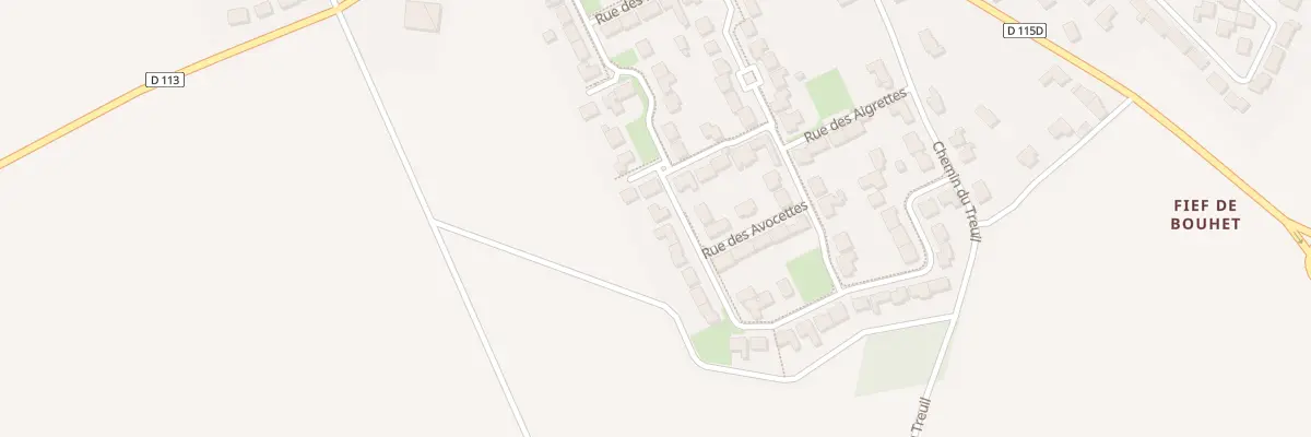 Plan du 1 Rue des Chardonnerets au Gué-d’Alleré