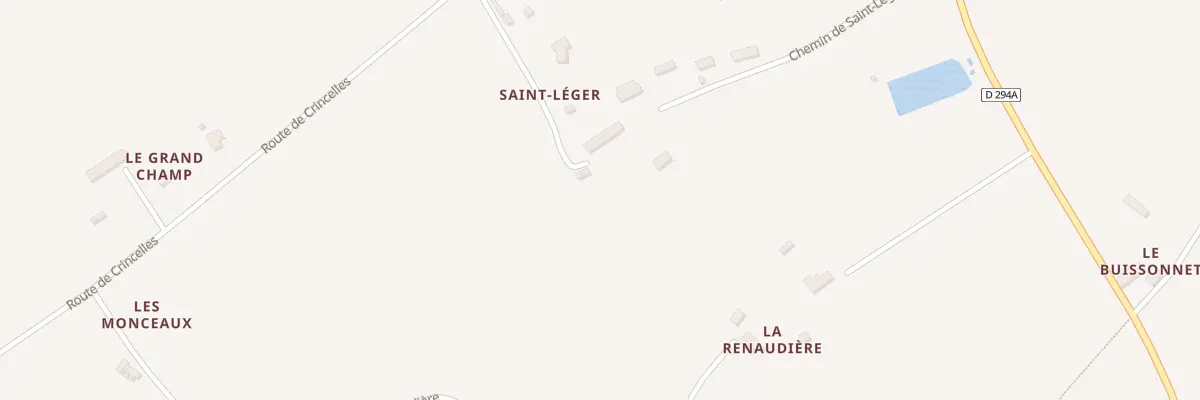 Plan du 11 Rte de Crincelles - Carville à Souleuvre en Bocage