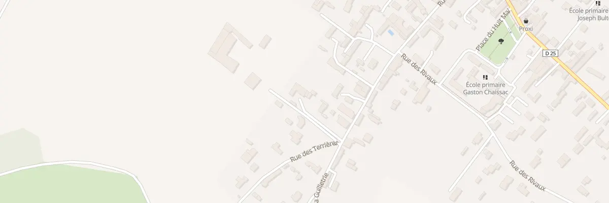 Plan du 40 Rue de la guilletrie à Vix