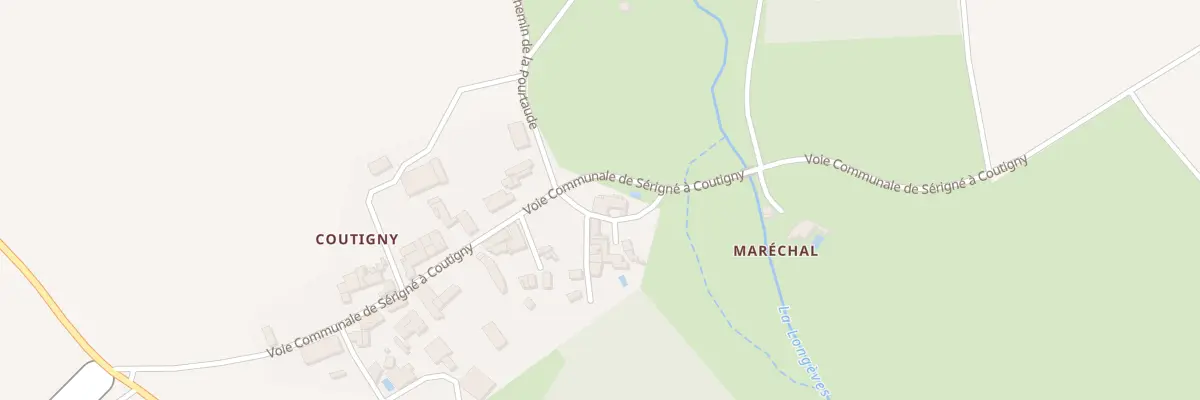 Plan du 5274 Coutigny à Sérigné