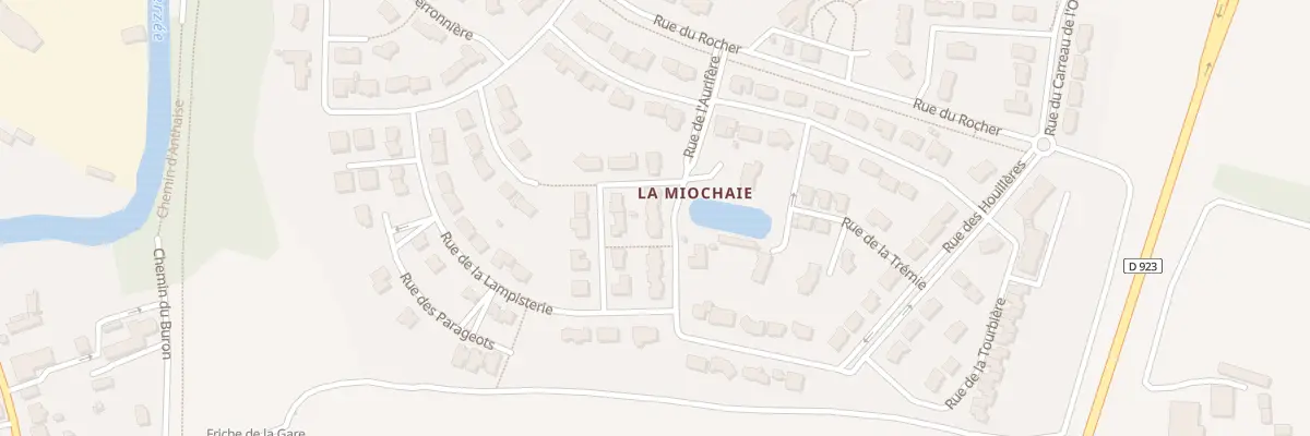 Plan du 6 Rue de l’Aurifère à Segré-en-Anjou Bleu