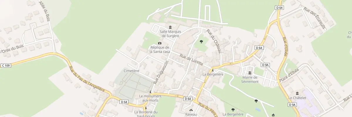 Plan du 19 Rue de lorette à Sèvremont