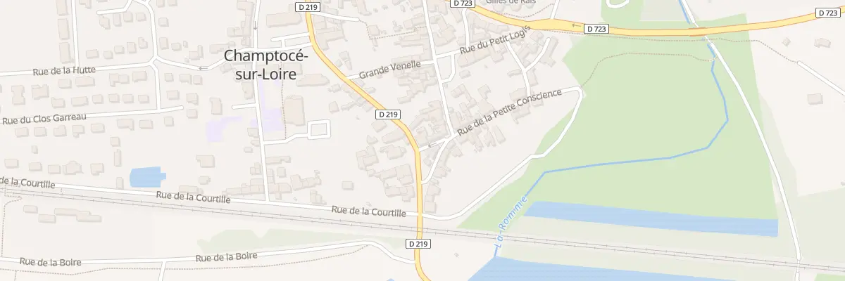 Plan du 27 Rue de la Rôme à Champtocé-sur-Loire