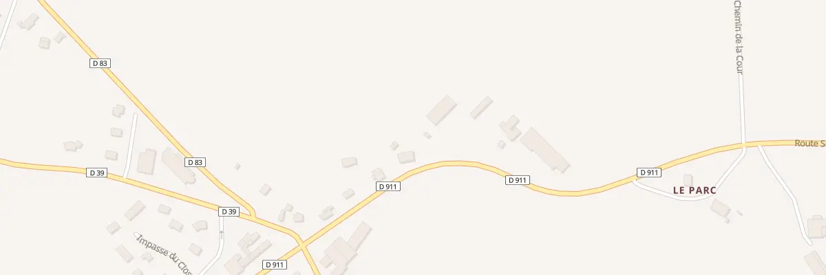 Plan du 54 Les Maures Nord - Chaulieu à Chaulieu