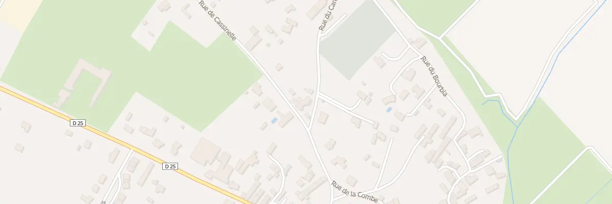 Plan du 9 Rue du carq à Vix
