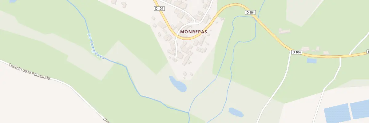 Plan du 15 Monrepas à Sérigné