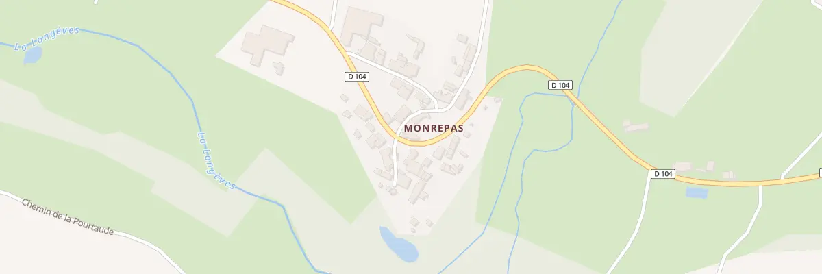 Plan du 4 Monrepas à Sérigné
