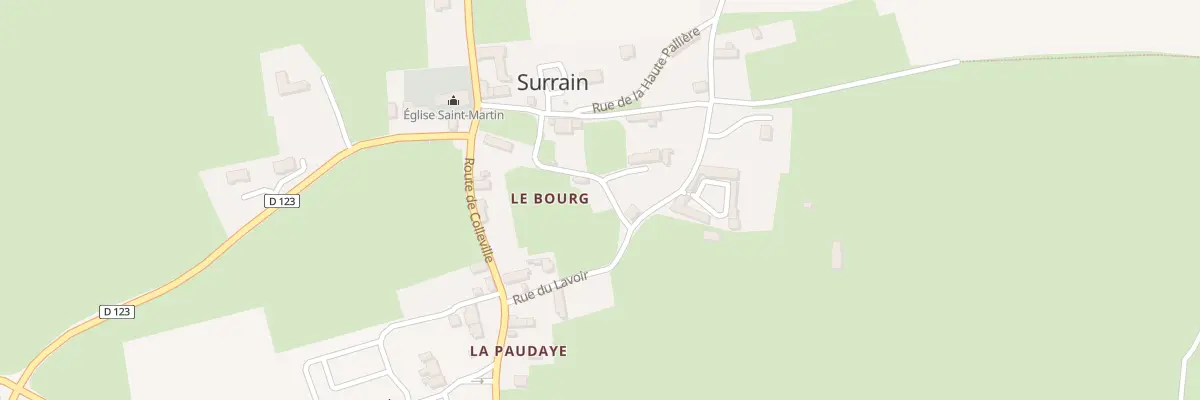 Plan du 5018 Le Bourg à Surrain
