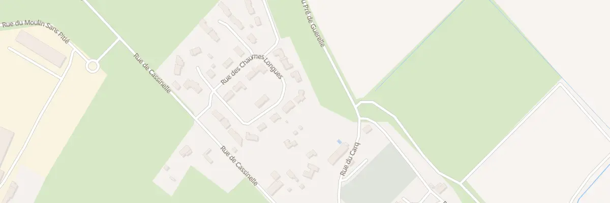 Plan du 16 Rue des chaumes longues à Vix