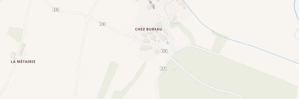 Plan du 5 Rue chez Bureau à Corme-Écluse