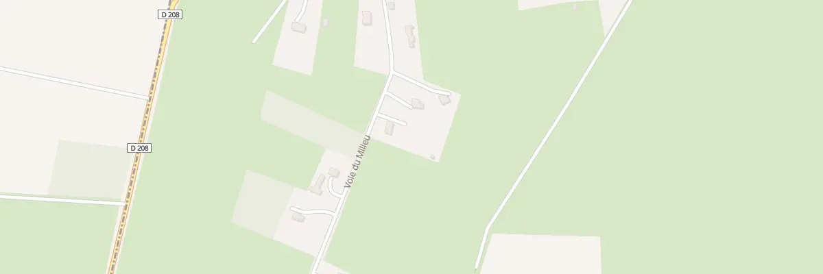 Plan du 147 Voie du Milieu à Colleville-sur-Mer