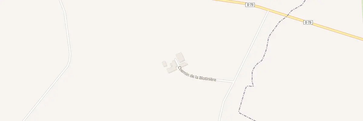 Plan du 5280 La Blotiniere à Chazé-sur-Argos