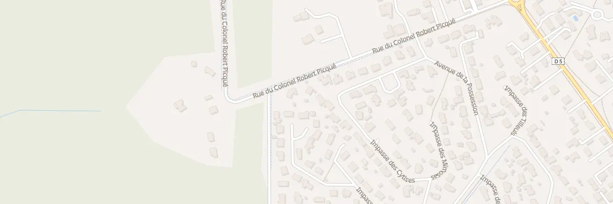 Plan du 3 Rue du Col Robert Picque à Marcheprime
