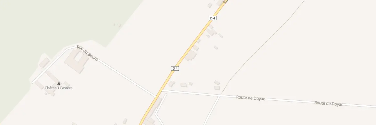 Plan du 7 Rue du Bourg à Saint-Germain-d’Esteuil