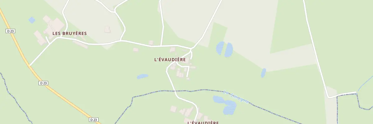 Plan du 5217 L’Evaudière à Saint-Cyr-des-Gâts