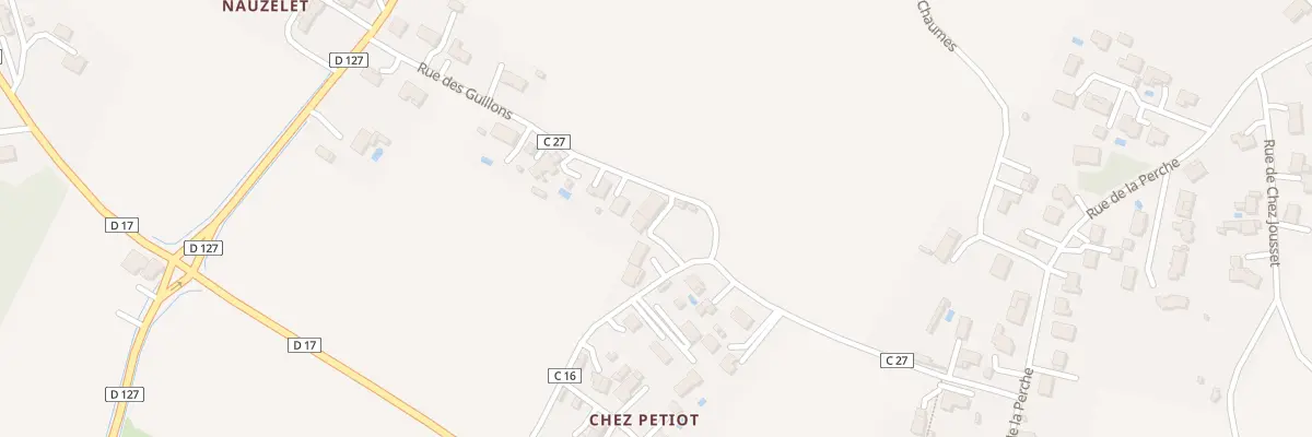 Plan du 22 Rue des Guillons à Corme-Écluse