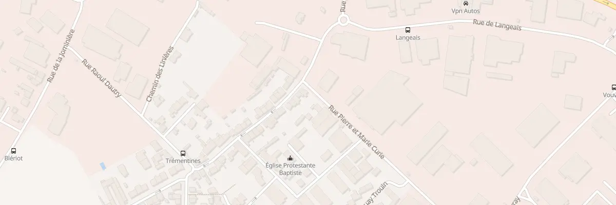 Plan du 72 Rue de Trémentines à Cholet