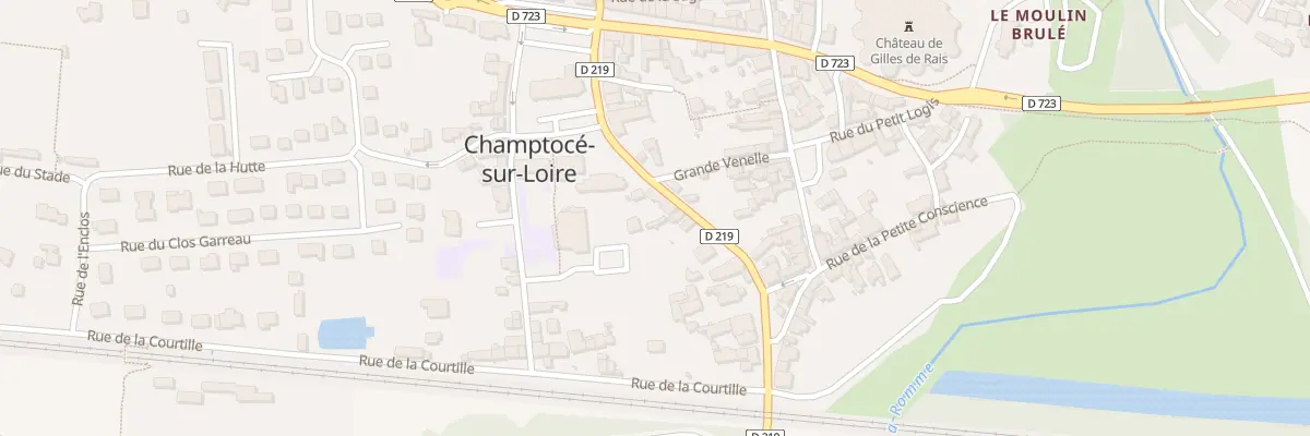 Plan du 2 Rue de la Rôme à Champtocé-sur-Loire
