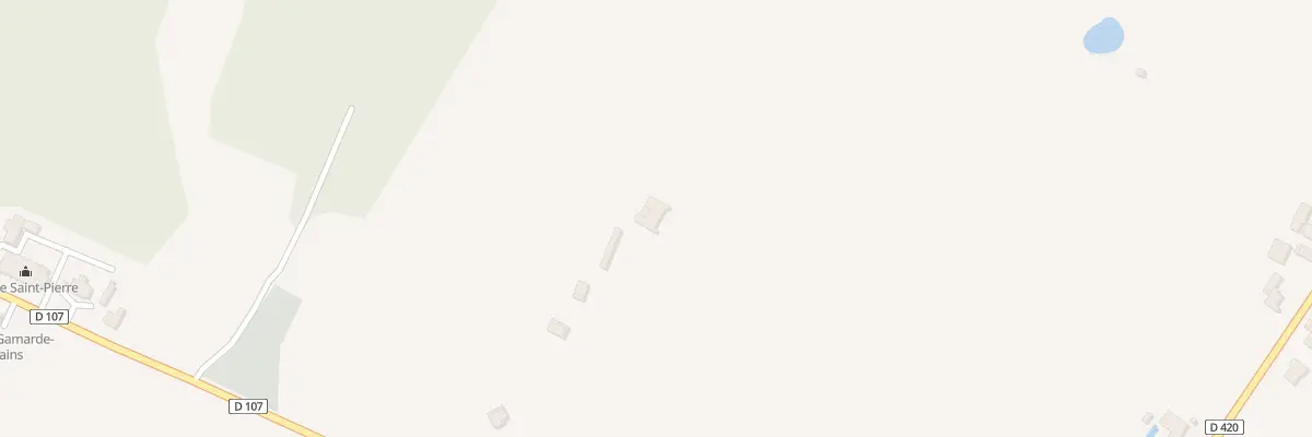 Plan du 41 Rte de la Toudeille à Gamarde-les-Bains