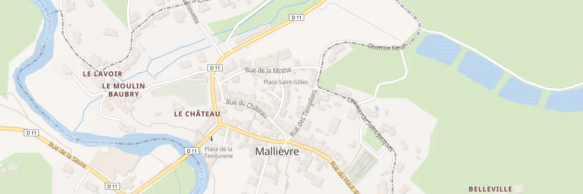 Plan du 4 Rue du puits à Mallièvre