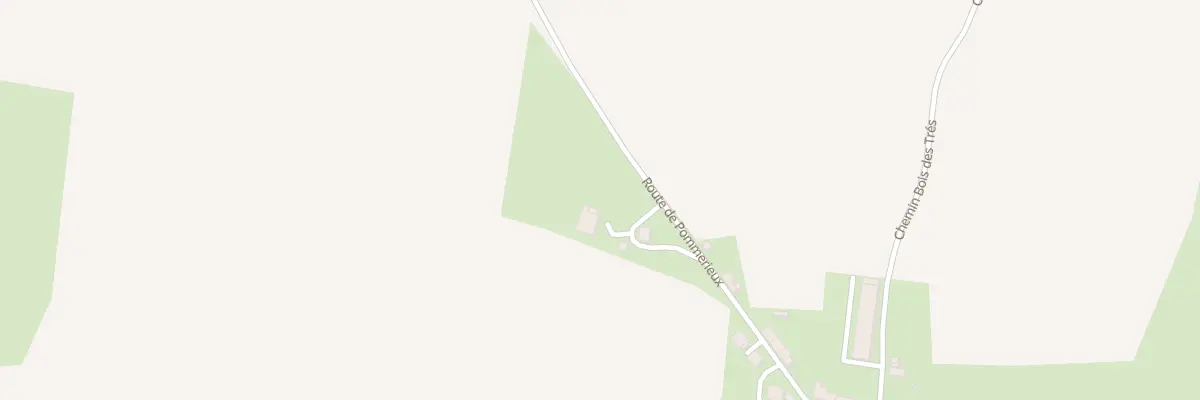 Plan du 321 Rte de Pommerieux à Mée