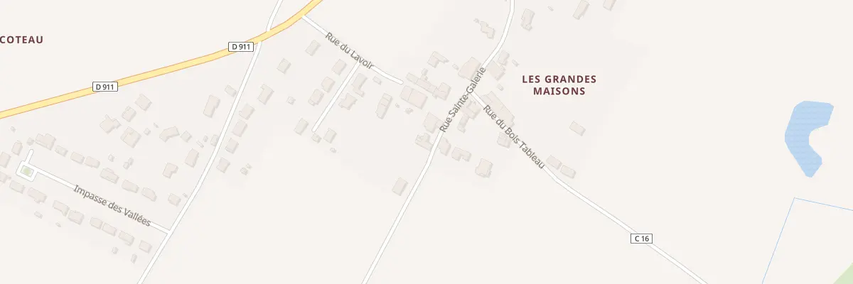 Plan du 544 Rue Ste Galerie à Muron