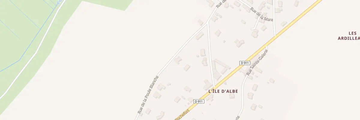 Plan du 7 Rue de la Poule Blanche à Muron