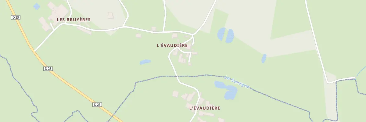 Plan du 5214 L’Evaudière à Saint-Cyr-des-Gâts