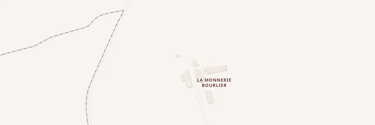 Plan du 1 La Monnerie à Hercé
