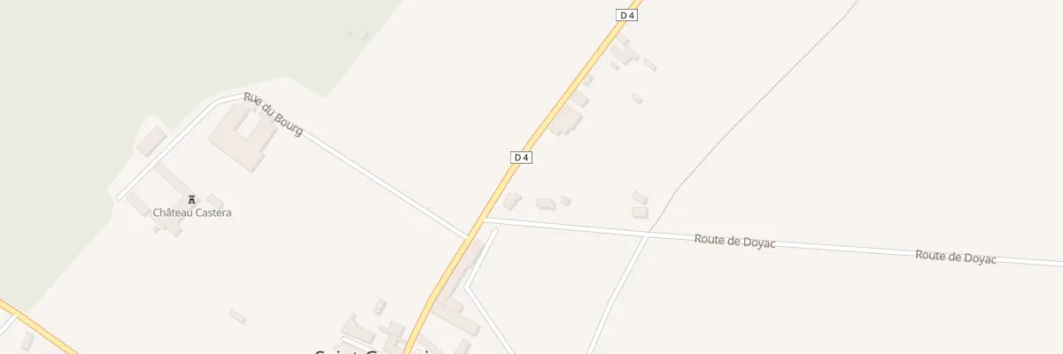 Plan du 1B Rte de Boyentran à Saint-Germain-d’Esteuil