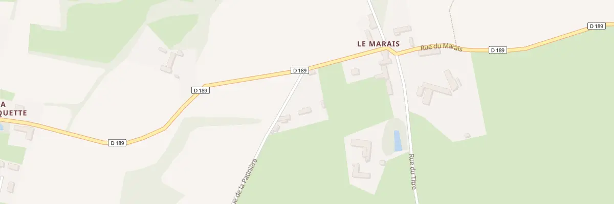 Plan du 3 Rue de la Patinière au Molay-Littry