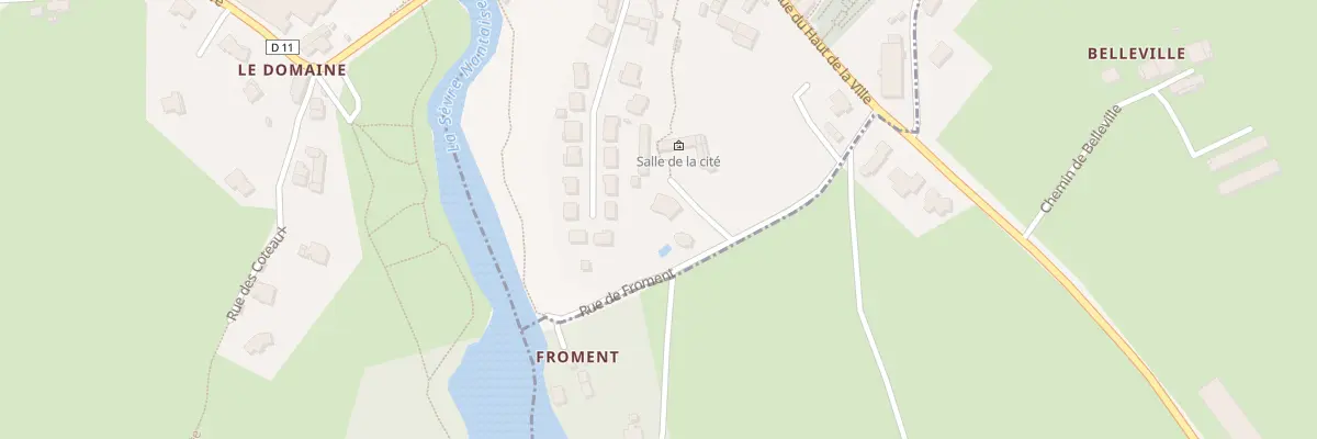 Plan du 5174 La Cité à Mallièvre