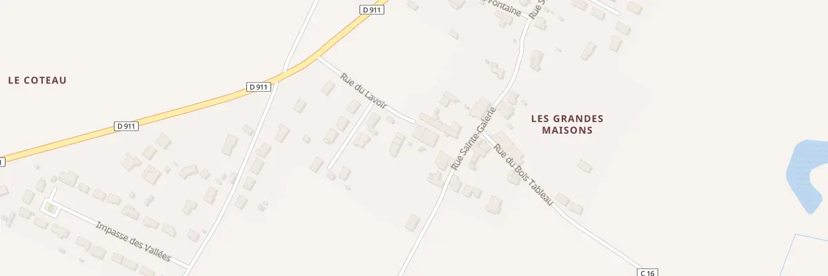 Plan du 1 Rue du Lavoir à Muron
