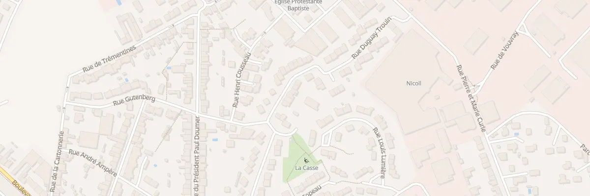Plan du 41 Rue René Duguay Trouin à Cholet