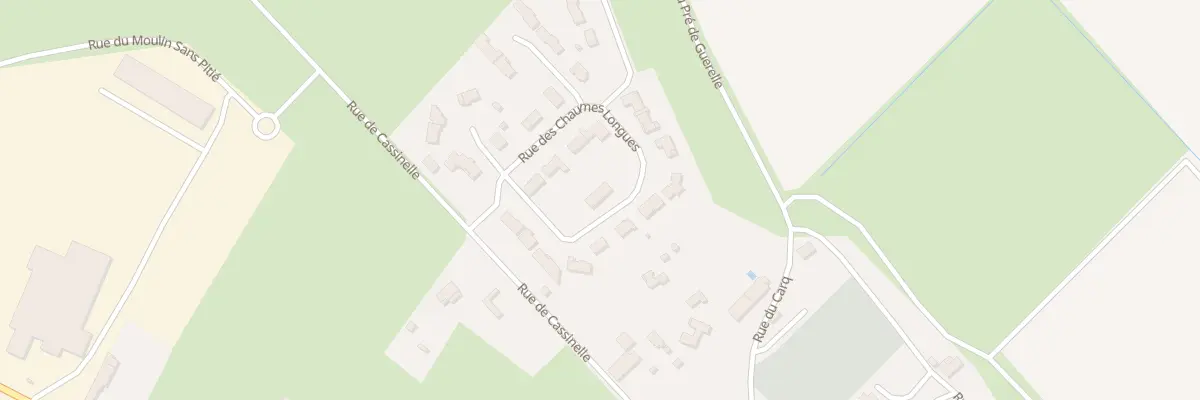 Plan du 24 Rue des chaumes longues à Vix