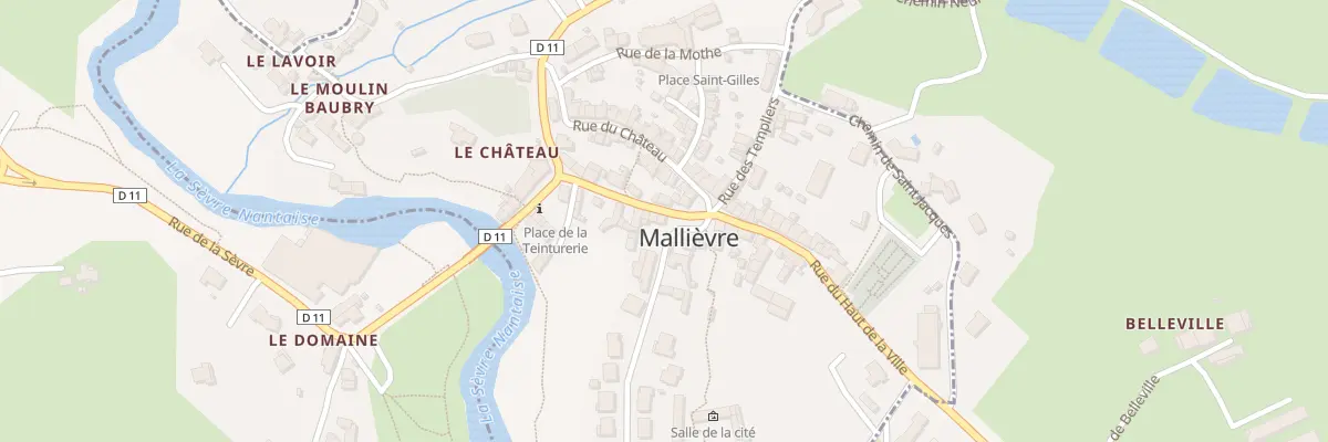 Plan du 5053 Rue du pavé à Mallièvre